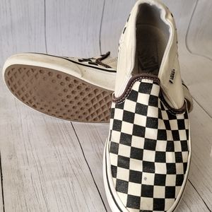 Vans Blk/Wht Checker Sz 7.5